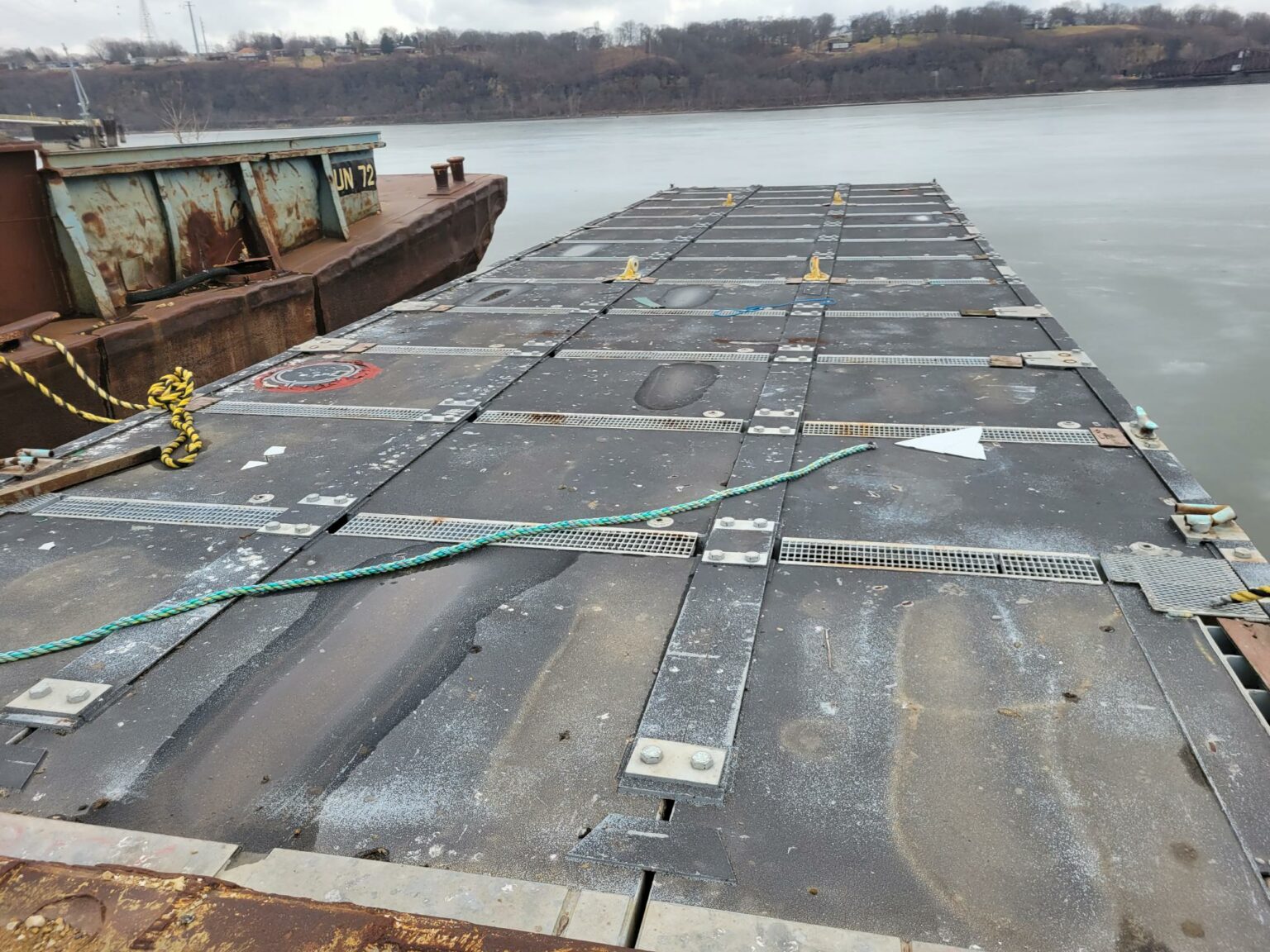 90' x 21' x 5' Deck Barge - Heartland Barge